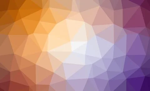 Triangle pattern. Multicolor polygonal illustration. Stock Illustration