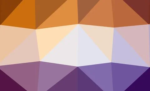 Triangle pattern. Multicolor polygonal illustration. Stock Illustration