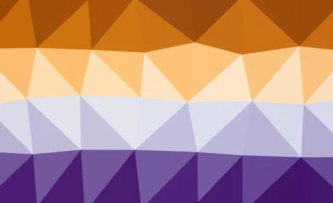 Triangle pattern. Multicolor polygonal illustration. 스톡 일러스트