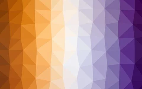 Triangle pattern. Multicolor polygonal illustration. Stockillustratie