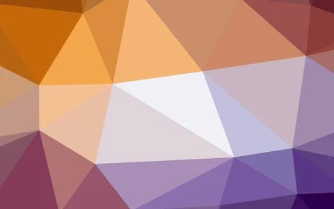 Triangle pattern. Multicolor polygonal illustration. Stock Illustration