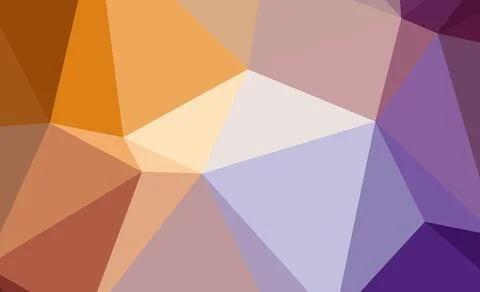 Triangle pattern. Multicolor polygonal illustration. Stock Illustration