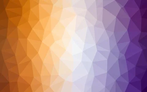 Triangle pattern. Multicolor polygonal illustration. Stock Illustration