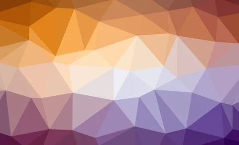 Triangle pattern. Multicolor polygonal illustration. Stock Illustration