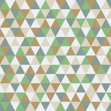 Triangle pattern with retro and fashion concept seamless background Stock Illustration