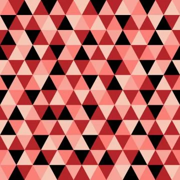 Triangle pattern with retro and fashion concept seamless background Stock Illustration