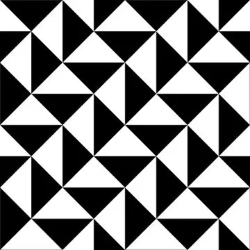 Triangle pattern. Seamless geometric background Illustrazione stock