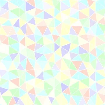 Triangle pattern. Seamless vector background Stock Illustration