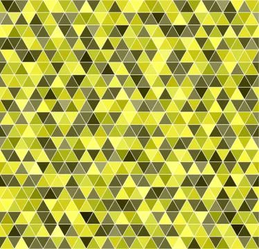 Triangle pattern. Seamless vector background Stock Illustration