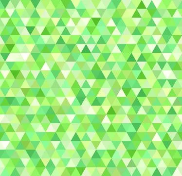 Triangle pattern. Seamless vector background Stock Illustration