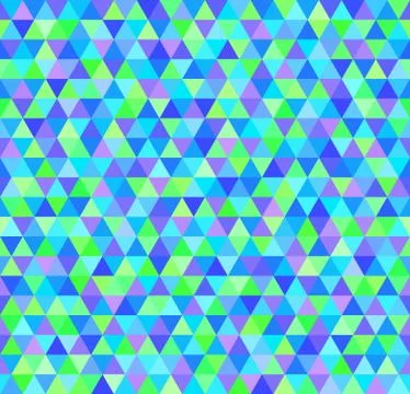 Triangle pattern. Seamless vector background Stock Illustration