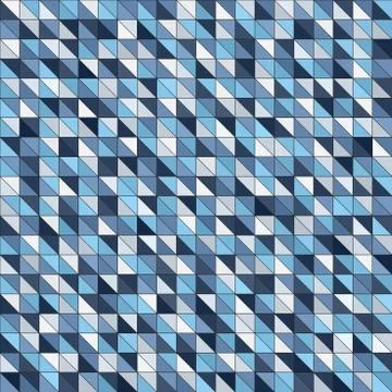 Triangle pattern. Seamless vector Stock Illustration