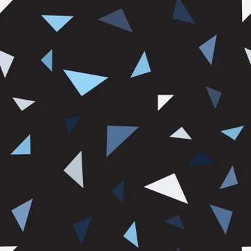 Triangle pattern. Seamless vector Stock Illustration