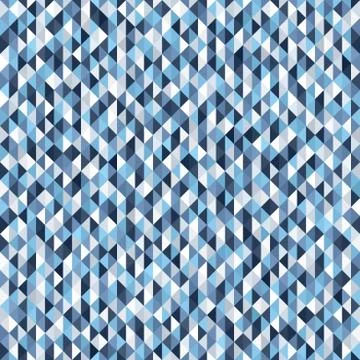 Triangle pattern. Seamless vector Illustrazione stock