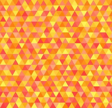 Triangle pattern. Seamless vector Illustrazione stock
