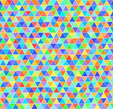 Triangle pattern. Seamless vector Stock Illustration
