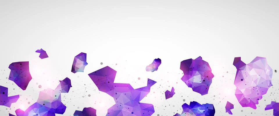 Triangle pattern shape for wallpaper. Illustration low poly, polygonal design Stock Illustration