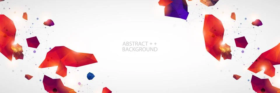 Triangle pattern shape for wallpaper. Illustration low poly, polygonal design イラスト素材