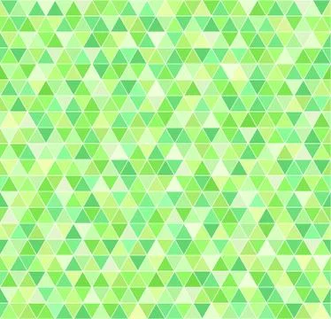 Triangle pattern. Vector seamless geometric background Stock Illustration