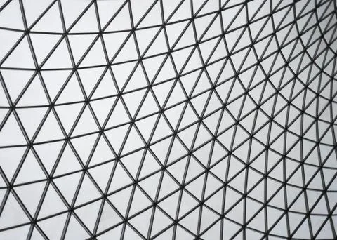 Triangle patterned glass background Stock Photos