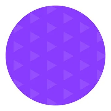 Triangle play button grid pattern round vector graphic design element イラスト素材