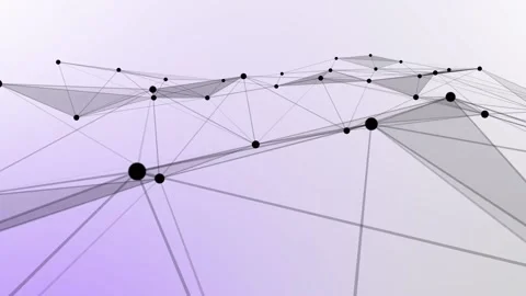 Triangle polygon Video stock 98203522