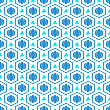 Triangle polygon Illustrazione stock