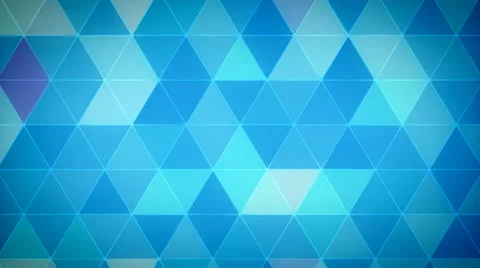 Triangle Polygon Loop 01 Winter Vídeo Stock 48465137