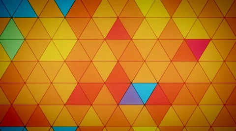 Triangle Polygon Loop 03 Summer Stock Footage 48465311