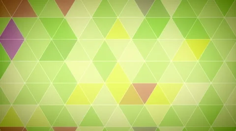 Triangle Polygon Loop 05 Garden Stock Footage 48465436