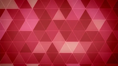 Triangle Polygon Loop 06 Love Stock Footage 48465469