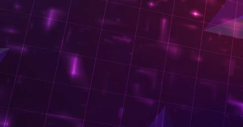 Triangle polygon moving technology dots bg. Cyberspace geometry dynamic net.. 스톡 일러스트