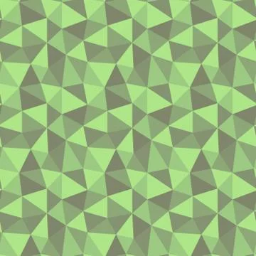Triangle polygonal pattern. Seamless low poly vector Stock Illustration