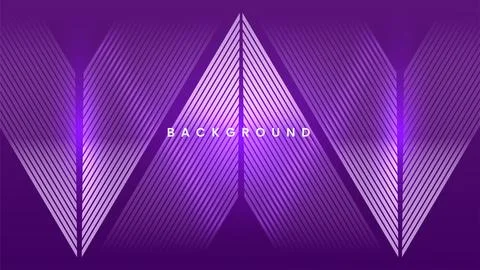 Triangle purple background. Bright space with lines effect texture Stock Illustration