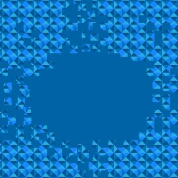 Triangle Random Geometric Banner Template Background. Vector Eps10 스톡 일러스트