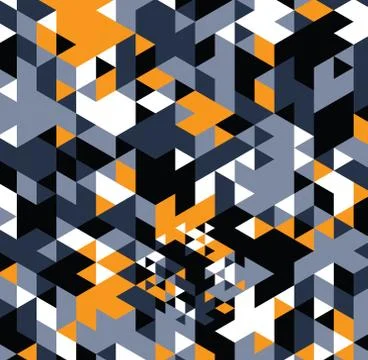 Triangle retro background. Stock Illustration