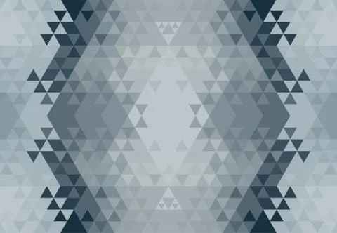 Triangle retro background. Stock Illustration