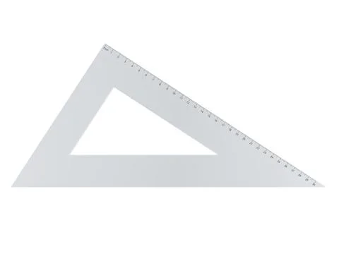 Triangle ruler Stock Photos