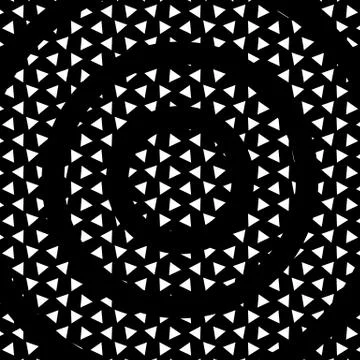 Triangle scatter with black radius abstract background vector illustration Illustrazione stock