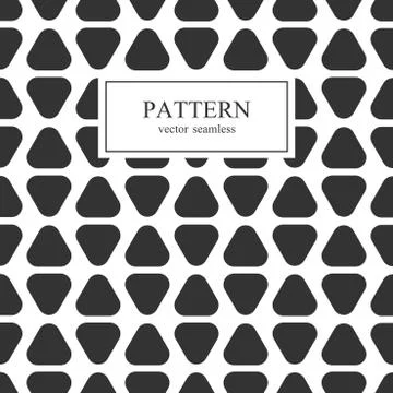 Triangle seamless geometric pattern. イラスト素材