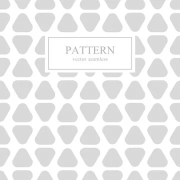 Triangle seamless geometric pattern. Stock Illustration
