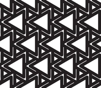 Triangle seamless pattern Stock Illustration