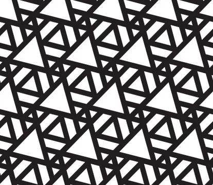Triangle seamless pattern Stock Illustration