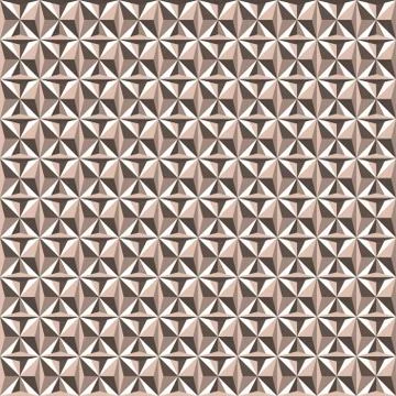 Triangle seamless pattern light brown colors Stock Illustration