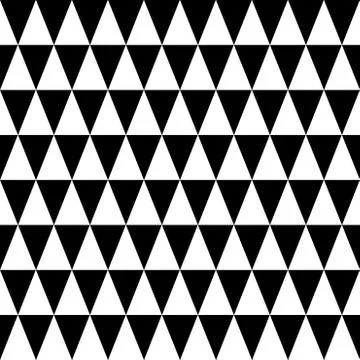 Triangle seamless pattern Memphis style background Illustrazione stock