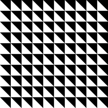 Triangle seamless pattern Memphis style background Stockillustratie