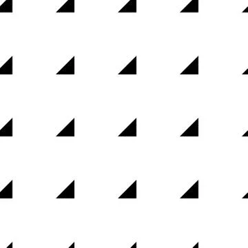 Triangle seamless pattern Memphis style background Stock Illustration