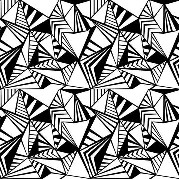 Triangle seamless pattern texture Stock Illustration