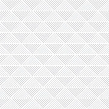 Triangle seamless pattern vector geometric tile background wallpaper white Illustrazione stock