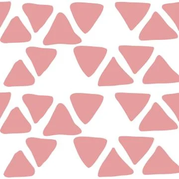 Triangle seamless pattern. Vector illustration. Illustrazione stock